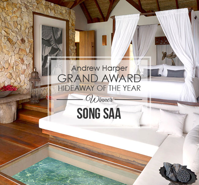 Song Saa Resort the Winner of Andrew Harper Award
